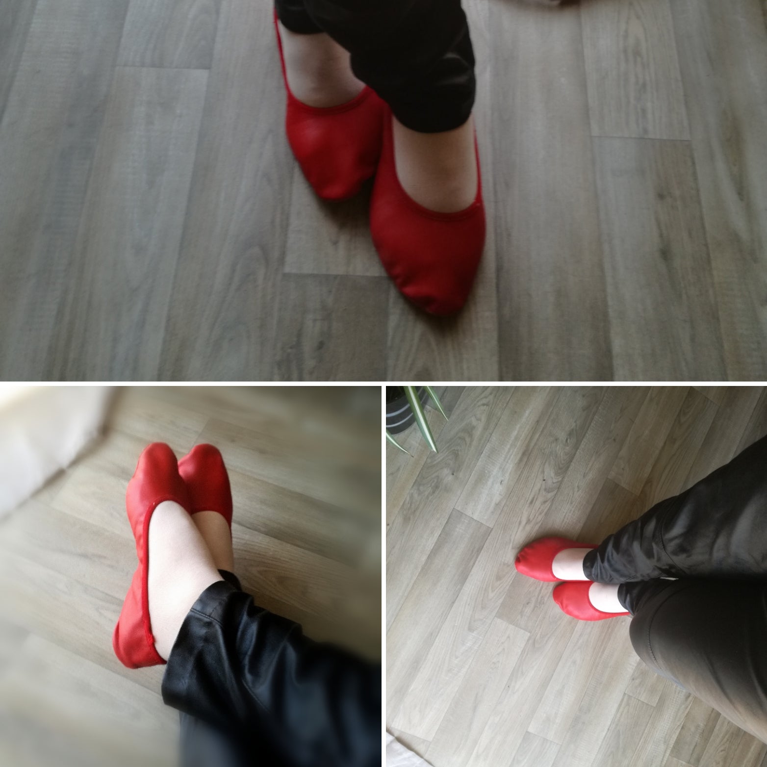 MajestiBallerina Celia 22-3444 Soft L/L Schleppchen Gymnastikschuhe Ballerina