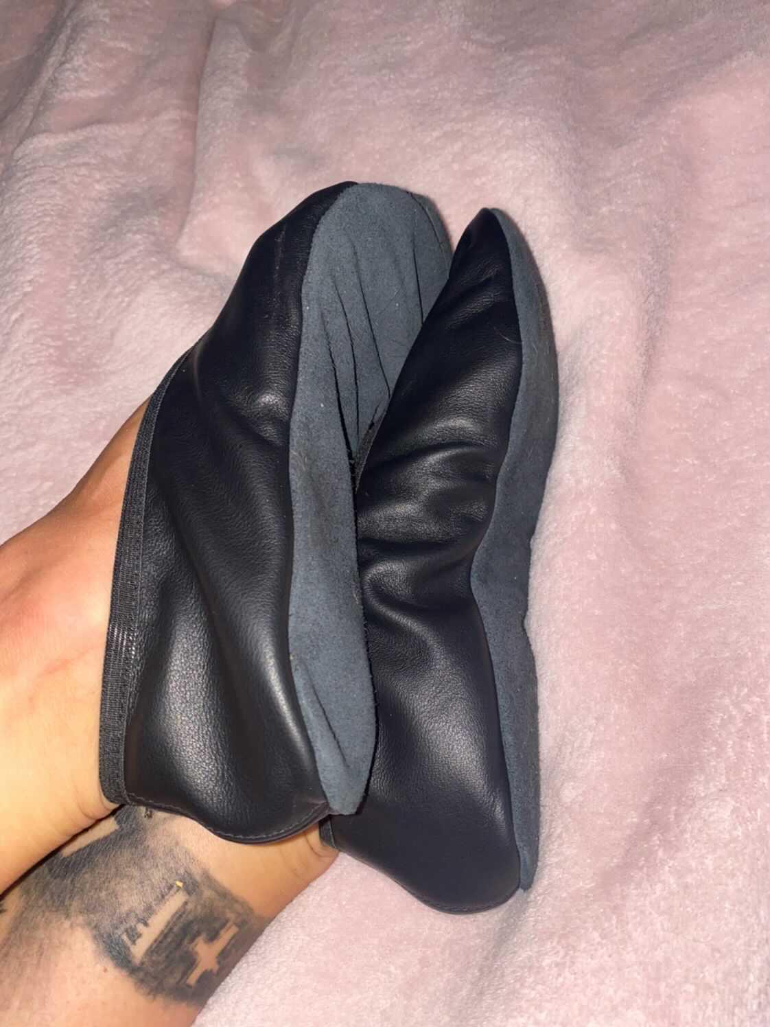 MajestiBallerina ostalgie Ossi DDR Gymnastikschuhe Soft L/L 22-8920 schwarz o Weiß EU30 bis 48