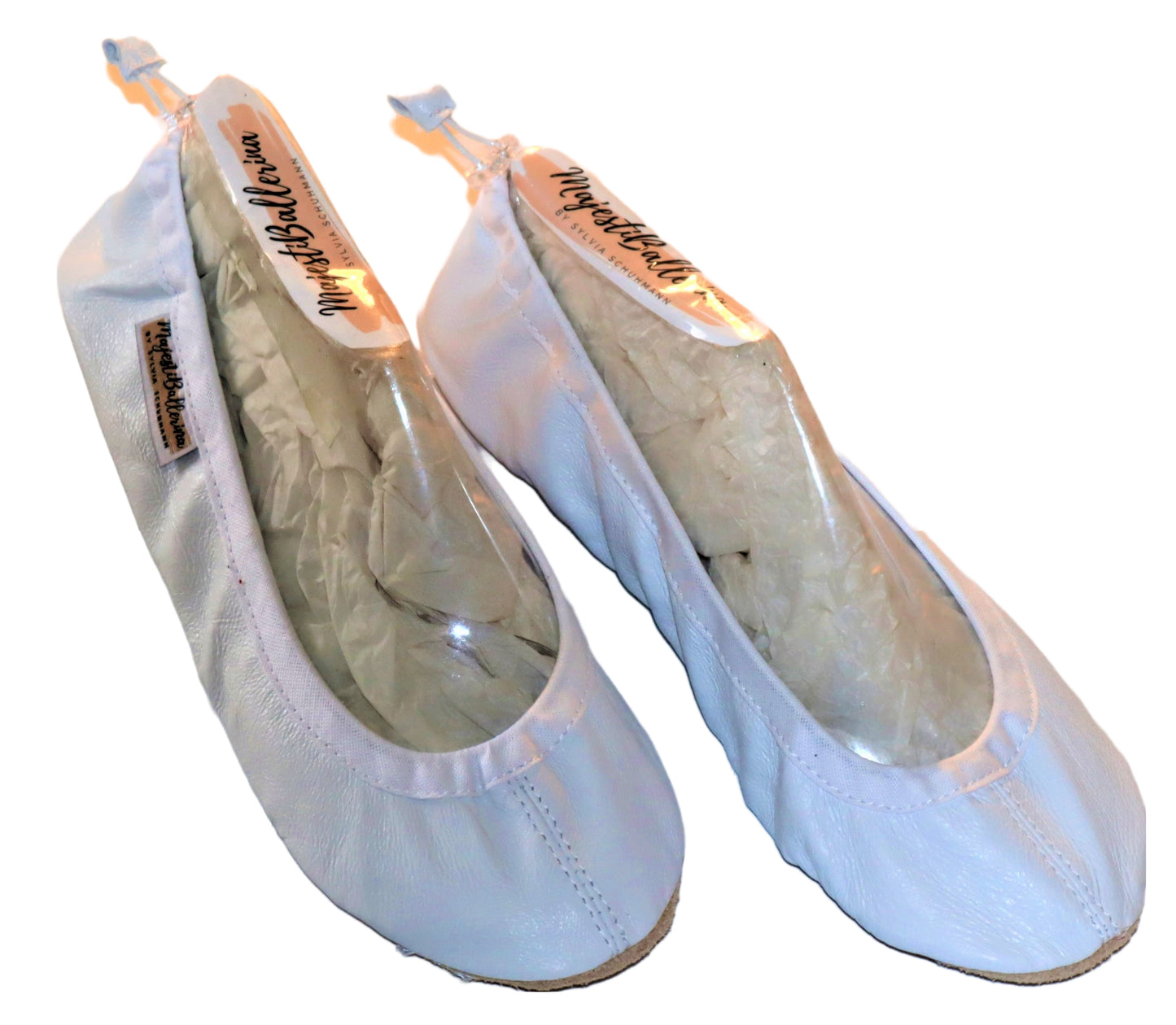 Ballettschuhe MajestiBallerina Tanyastyle 22-1711 rot weiß schwarz EU28 bis 48
