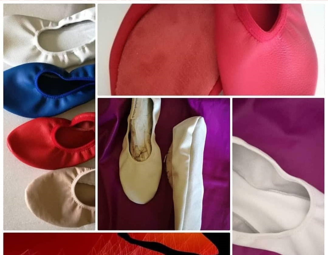 MajestiBallerina Celia 22-3444 Soft L/L Schleppchen Gymnastikschuhe Ballerina