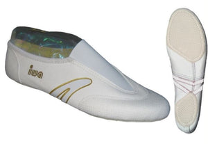 Trampolin Fun Spitzen Trampolinschuhe weiß Profischuhe von IWA