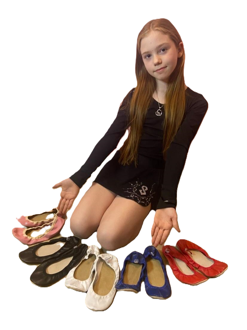 Majestiballerina Ballettschuhe Leder Tanya