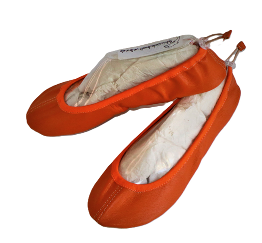 majestiballerina ballettschuhe tanya orange