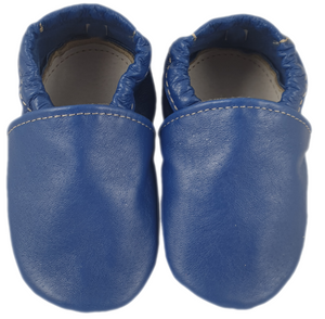 Majestiballerina Volker Adult Puschen Reisehausschuhe Hausschuhe Lederpuschen Blau 35-48