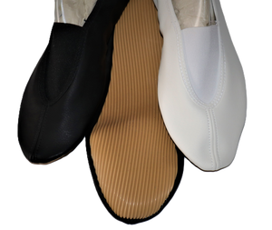 IWA Voltigierschuhe aus Leder mit Rillensohle aus Gummi