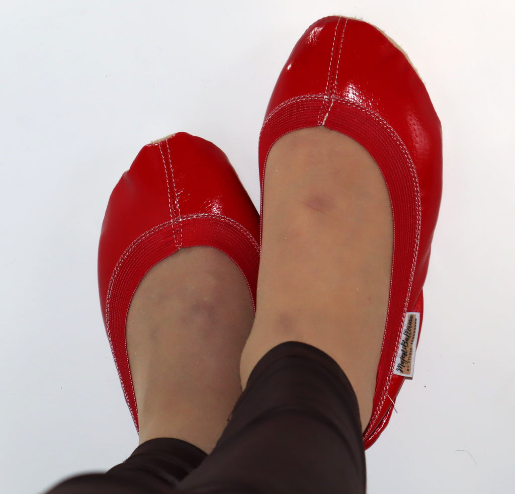 MajestiBallerina Sylvia italian luxury Edition Schleppchen Gymnastikschuhe Ballerina